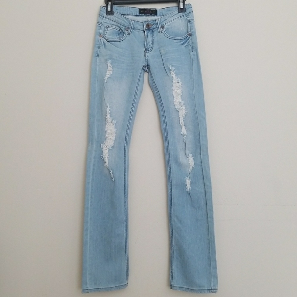 Light Wash Ripped Jeans - NOT USED